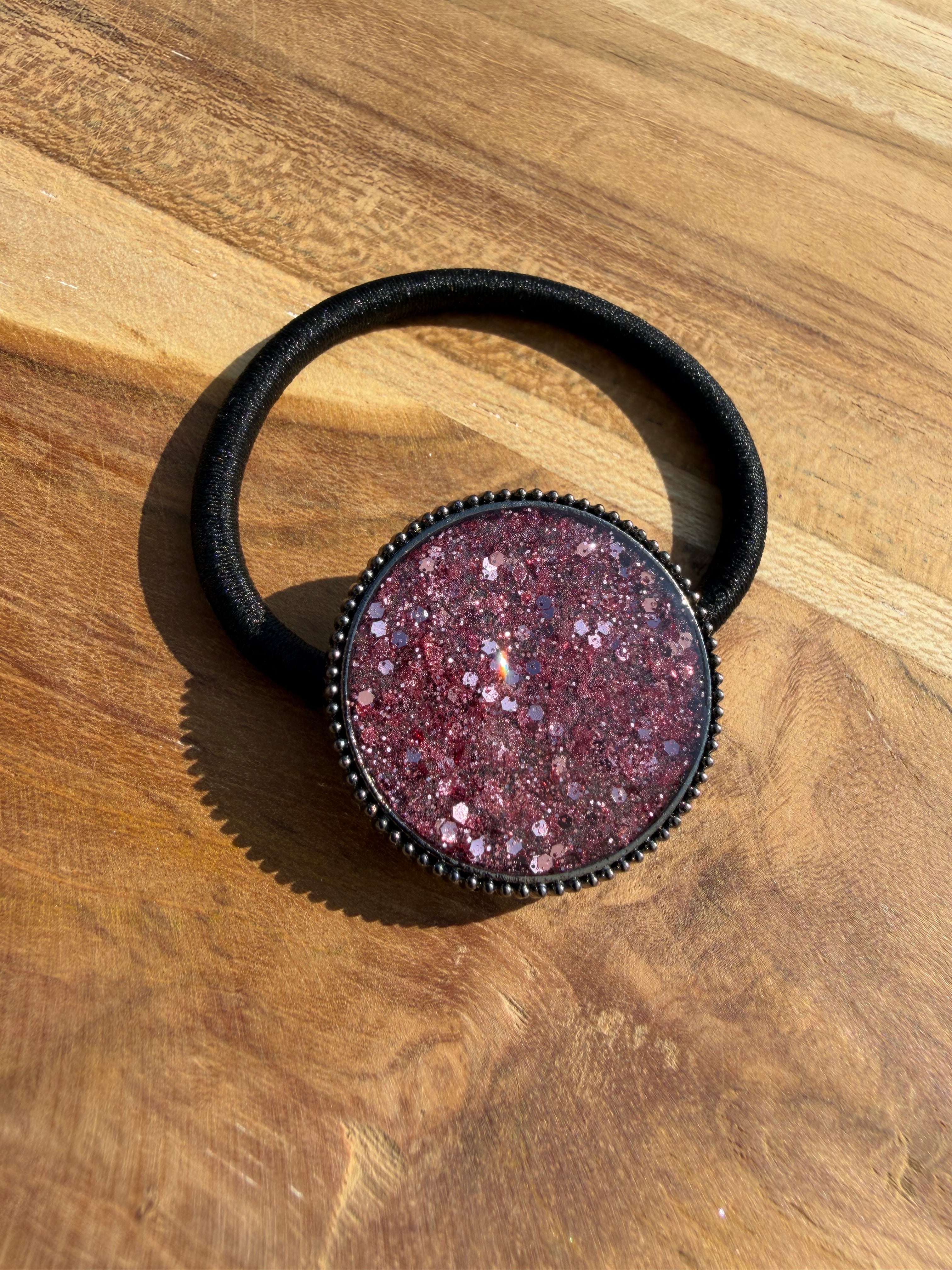 Elastiques cheveux à paillettes
