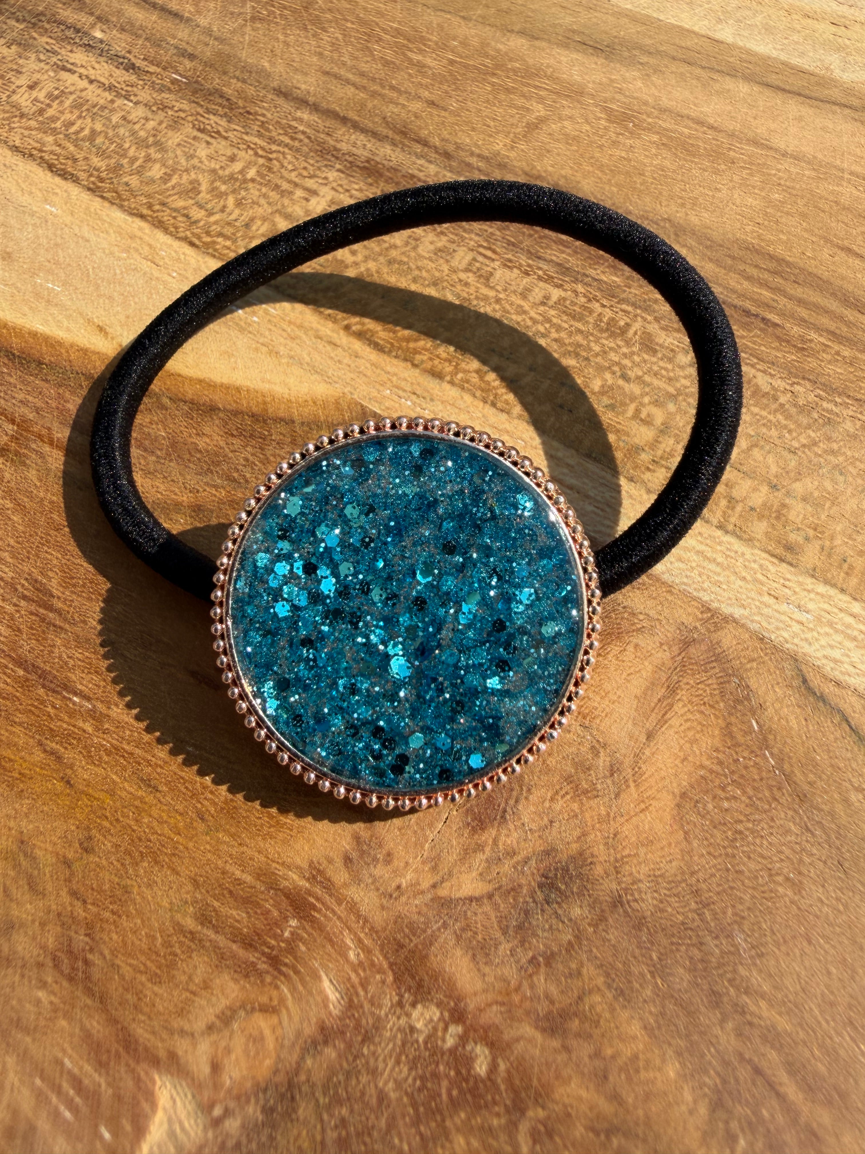 Elastiques cheveux à paillettes