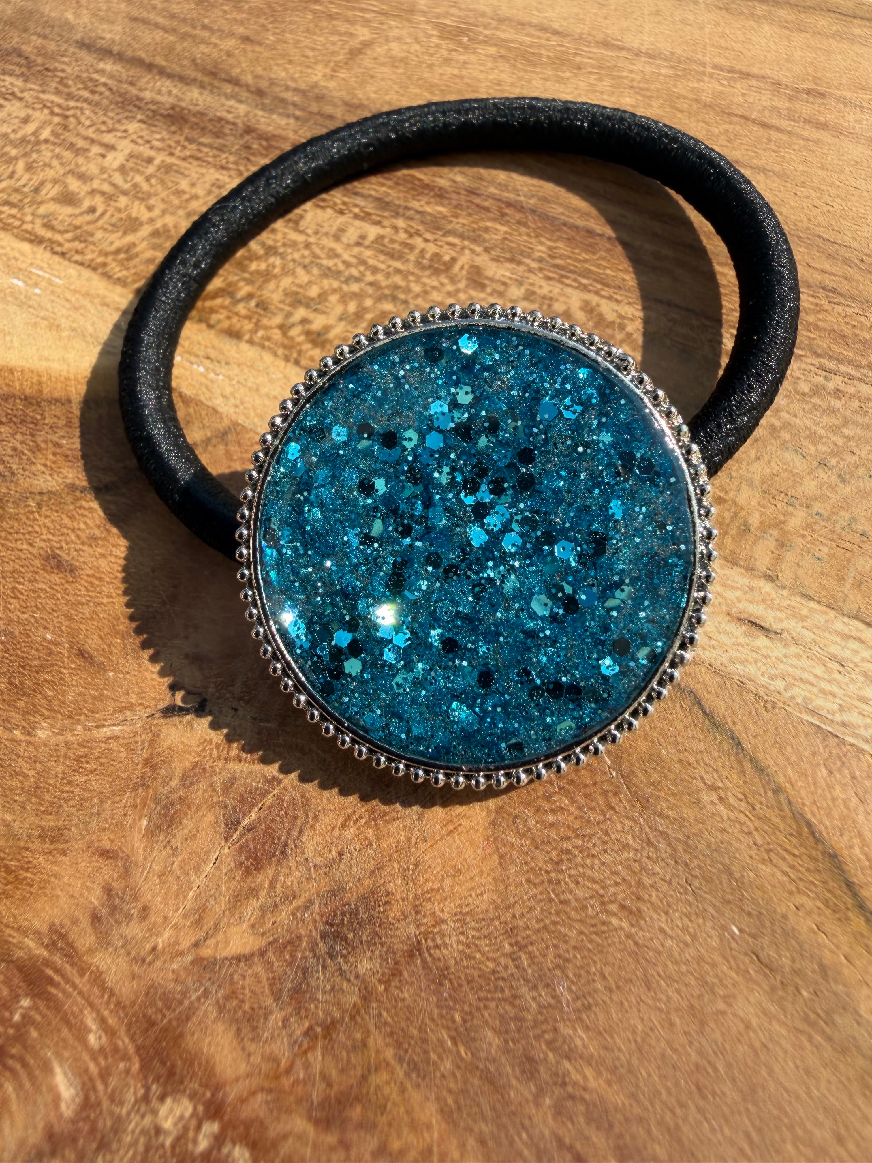 Elastiques cheveux à paillettes