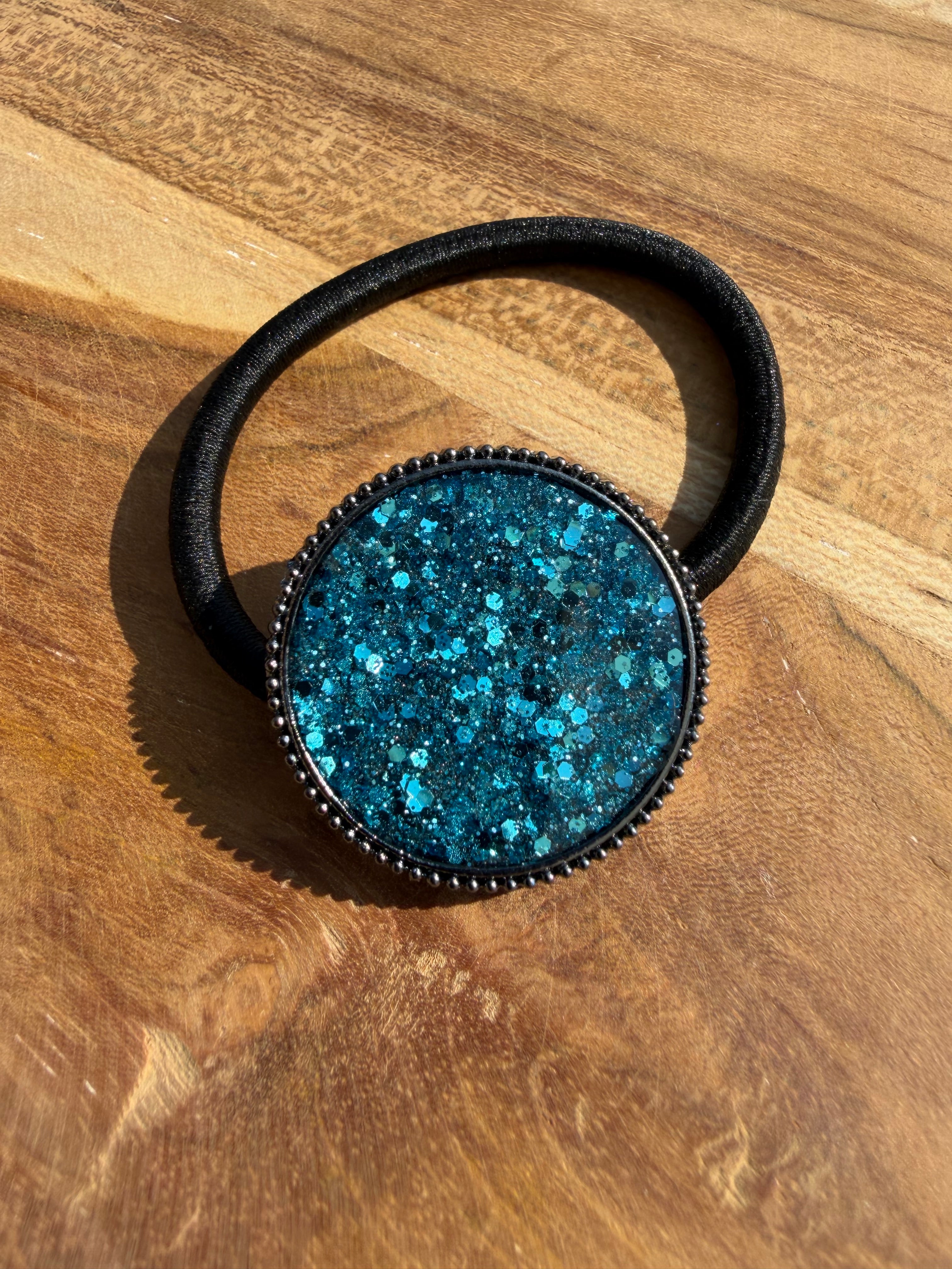 Elastiques cheveux à paillettes