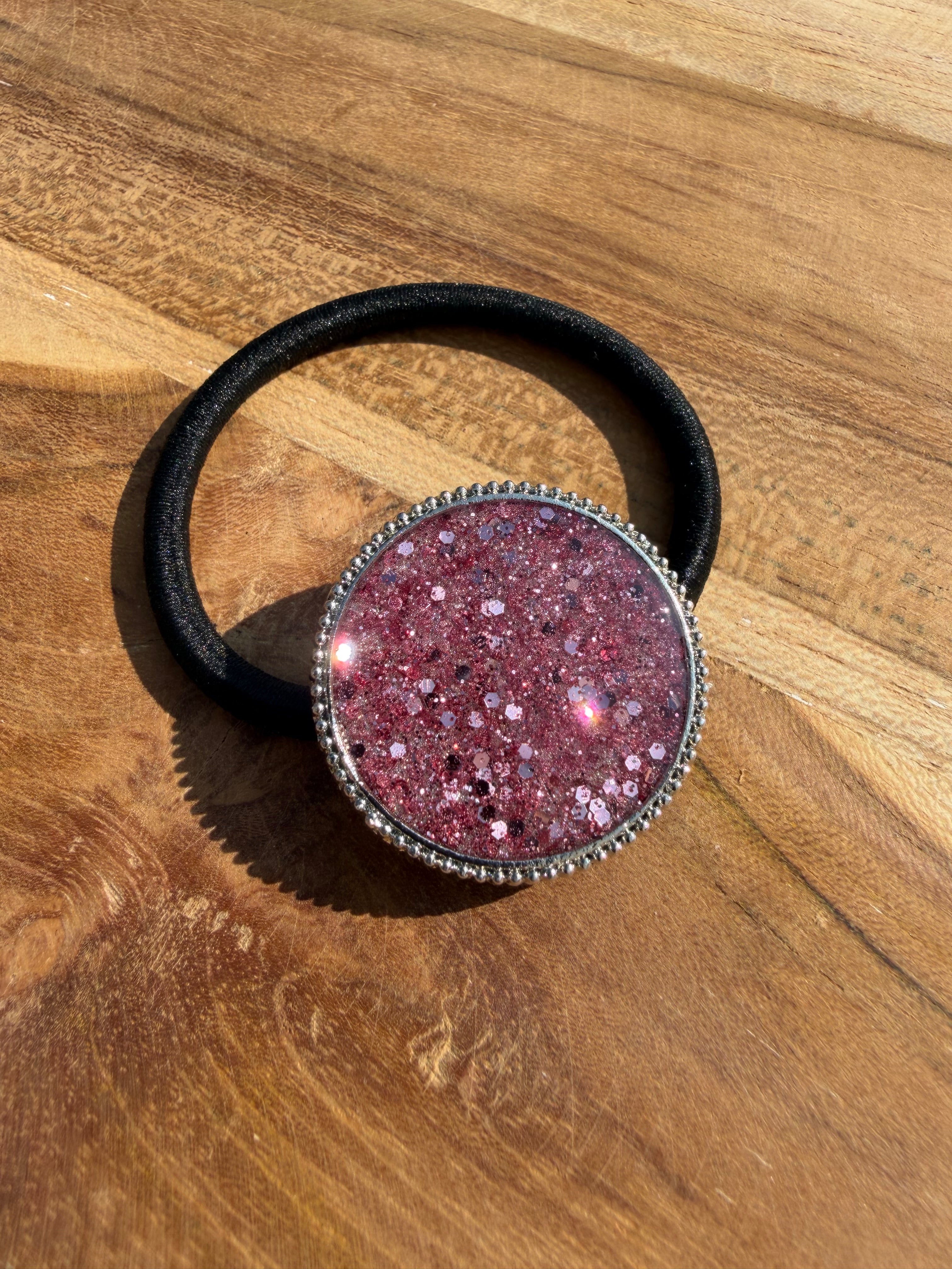 Elastiques cheveux à paillettes