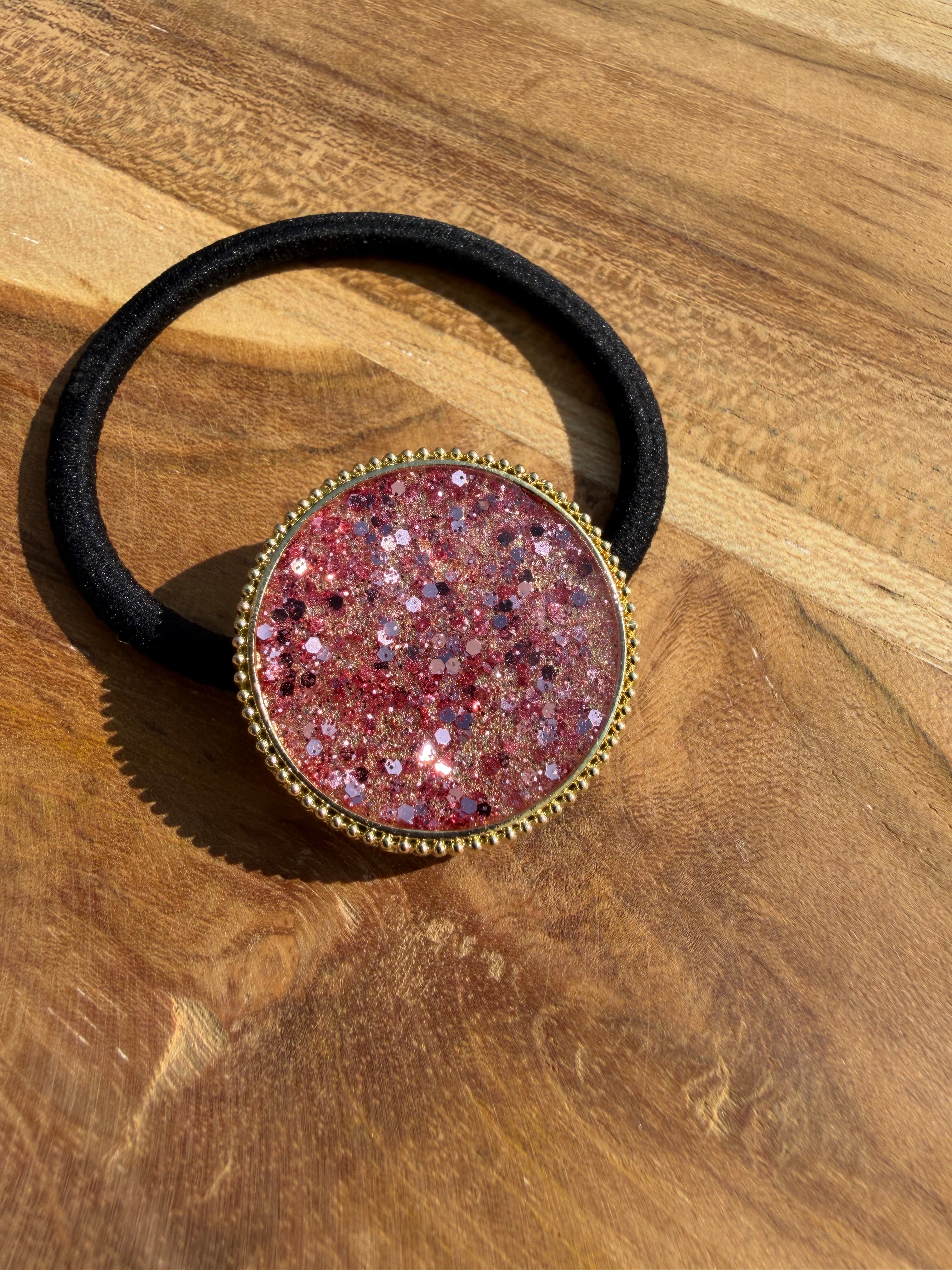 Elastiques cheveux à paillettes