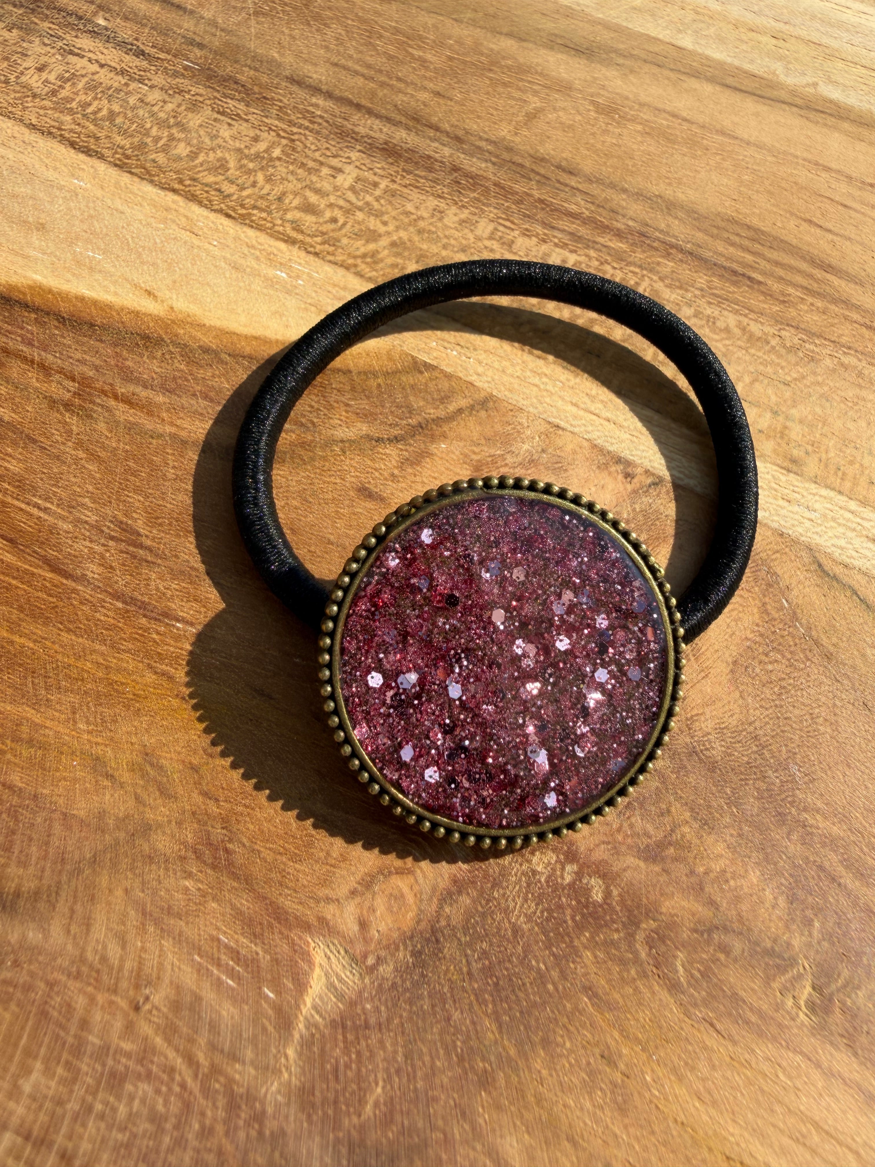 Elastiques cheveux à paillettes