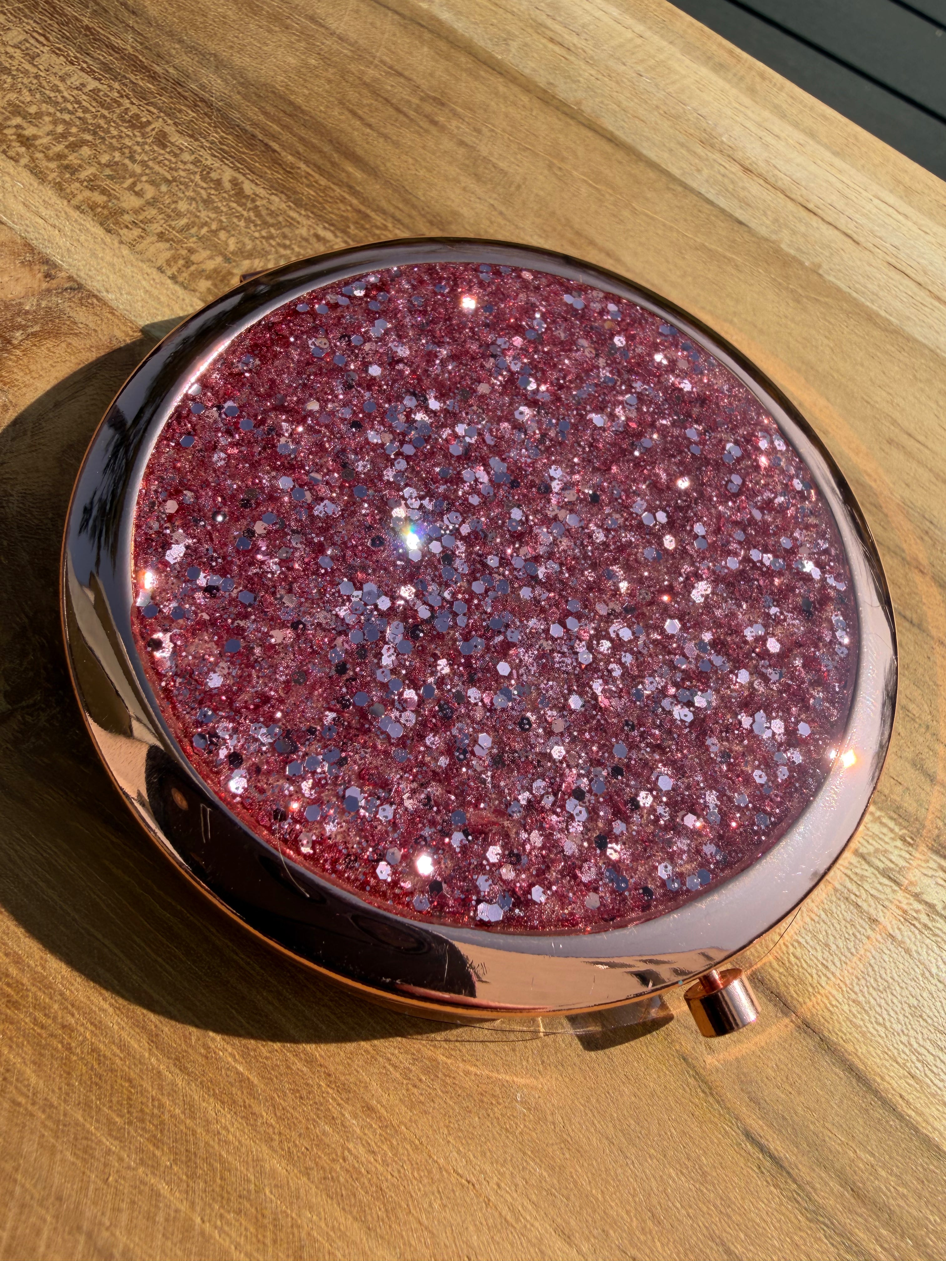 Miroir "poudrier"